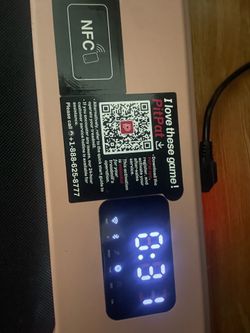 Pink PitPat Under-Desk Walking Pad Treadmill - Smart NFC/Bluetooth