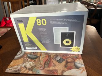 Pinnacle K80 Kevlar in-wall speakers