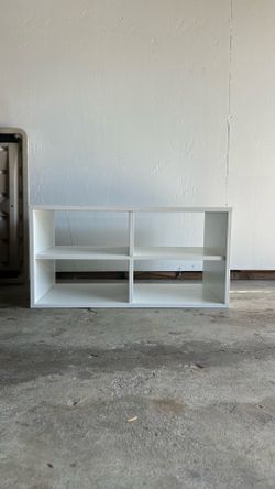 White Shoe Shelf / Storage Organizer