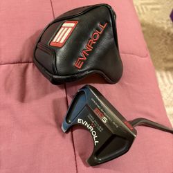EVNRoll ER5 Putter 34” Black Head/Black Shaft Right Handed