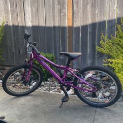 LIV Giant 20" tire 7 speed Kids Purple Bike