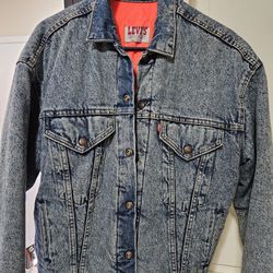 Vintage Levi's Demin Jacket (Size Xl)