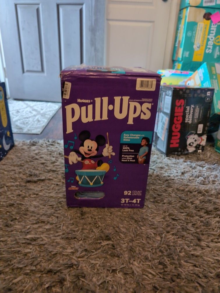 Huggies Pull Ups 3T-4T 92 CT