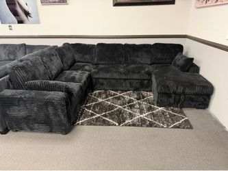 Black Sofa Sectional Sleeper