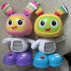 #####Girl❤️and Boy💚”light-up Bobble-Head “what’s My Favorite Color “Musical Toys “ 