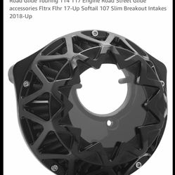 Black Happy-Motor Cross Air Cleaner for Harley Motorcycle. NEW/Open Box. Return window has passed. $49 Firm. 