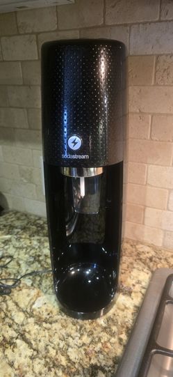 SodaStream Electric Sparkling Water Maker + 3 Full CO2 Cylinders - Ready to Fizz!
