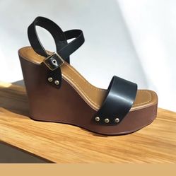 women's wedges heel