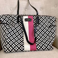 kate spade over night bag or diaper bag 