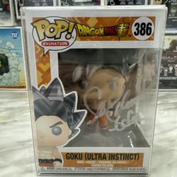 Goku Ultra Instinct Signed