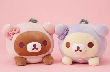 Korilakkuma Berry Plushie Bundle