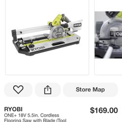 Cordless Flooring saw W Blade (tool Only)