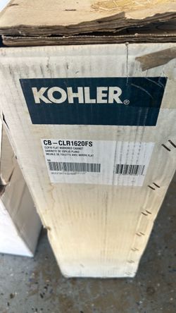Kohler CLR16 Flat Mirrored Cabinet CB-CLR1620FS