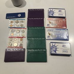 Lot Of US Coin Mint Sets And Proof Sets 