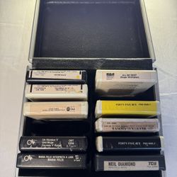 8Track Tapes/case