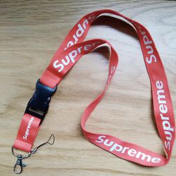 Supreme lanyard keychain id holder + Supreme duck tape FREE SHIPPING for  Sale in Los Angeles, CA - OfferUp