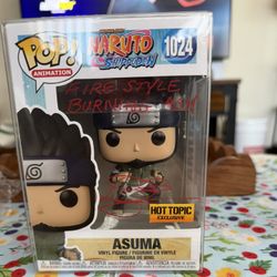 Funk Pop Asuma Signed Doug Erholtz Autograph Naruto w/ Protector + JSA COA