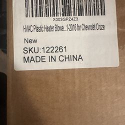 Hvac Plastic Heater blower