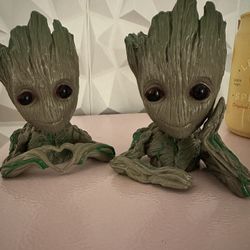 Baby Groot Flower Pots Decoration Succulent - set