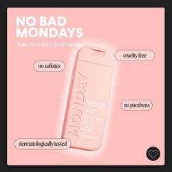 MONDAY SMOOTH + WHEAT PROTEIN For Curly and Frizzy Hair CONDITIONER Travel Size LOT