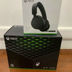 Xbox Series X Bundle Wireless Headset 