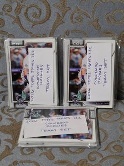 2026 Topps Colorado Rockies Team Set
