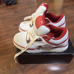 Amiri Ma-1 White/Red