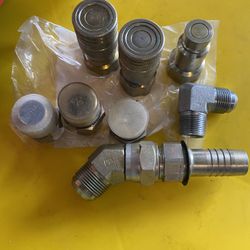 Fittings Quick ,Disconnects ,Adapters Alot Of Items O Rings Etc 