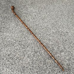 VINTAGE KNOB HANDLE WALKING CANE STICK