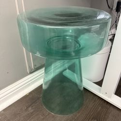 Glass Side Table