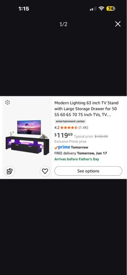63 Inch Entertainment center from Amazon trading for pokemon