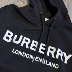 Burberry Hoodie Authentic Large $400 Gucci LV Celine Dior