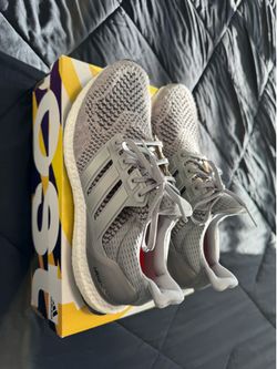 adidas UltraBoost 1.0 Primeknit Lace Up Sneakers Wool Grey