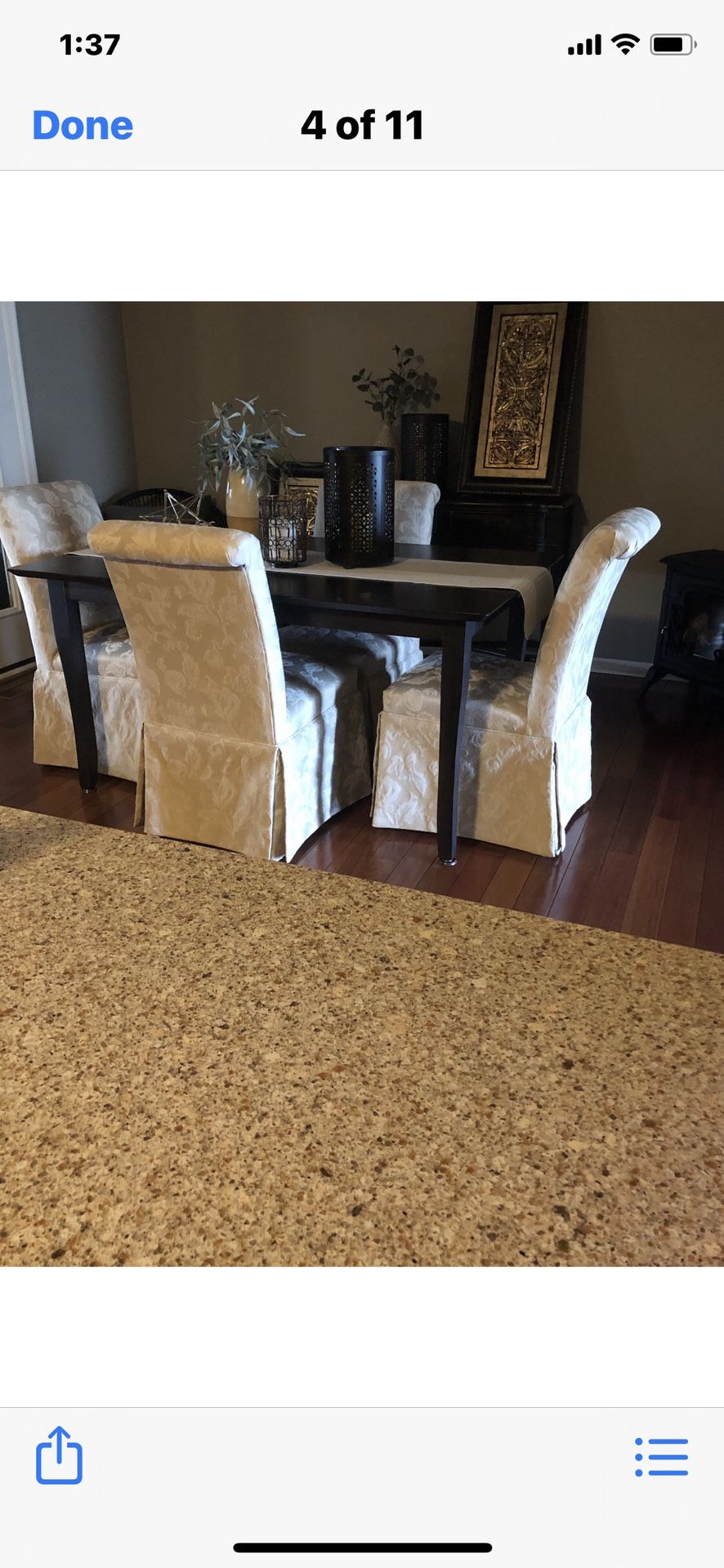 Never Used Compelete Dining Set