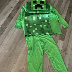 Costume Minecraft  Size Medium De Niño 