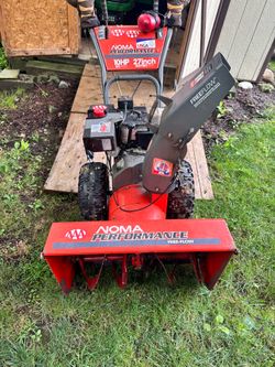 27 inch snow blower
