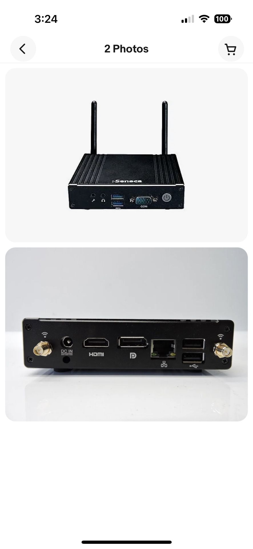 Mini Pc Win-10, Intel Celeron N4500 2.80Ghz, 8Gb DDR4, 64Gb eMMC