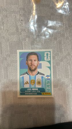 Messi 2026 World Cup sticker
