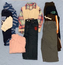 Toddler Boy Winter Clothes Lot - Size 18 Months (11 Pieces)