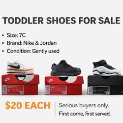 Sneakers Toddler size 7c