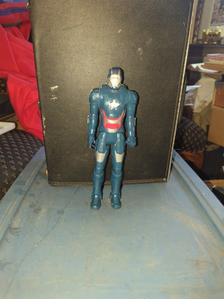 Marvel Iron Man 3 Titan Hero Series Avengers Initiative Movie Iron Patriot Action Figure