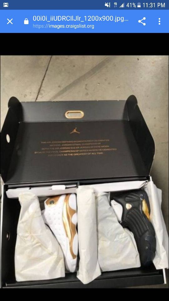 Jordan championship pack size 10 with receipt