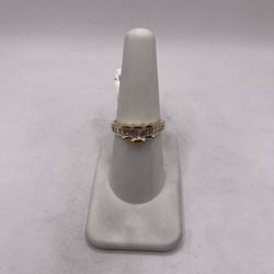 14kt Yellow Gold Diamond Engagement Style Ring 