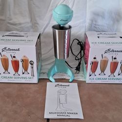 Eternal Living Milkshake Maker And Serving Set