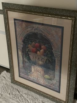 Large Fruit Framed /Kitchen/Dining