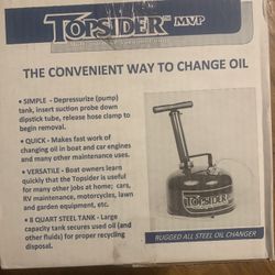 Topsider Oil Extractor 