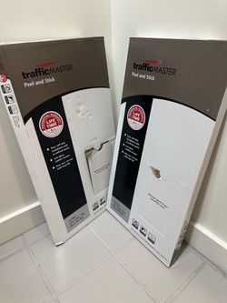 TrafficMASTER Peel & Stick Floor Tile + Trim Kit (38 Sq Ft)