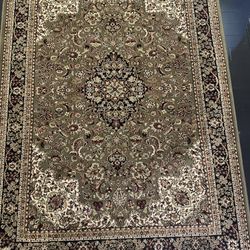 3'11" x 5'7" Area Rug - Classic Persian Style - Clean