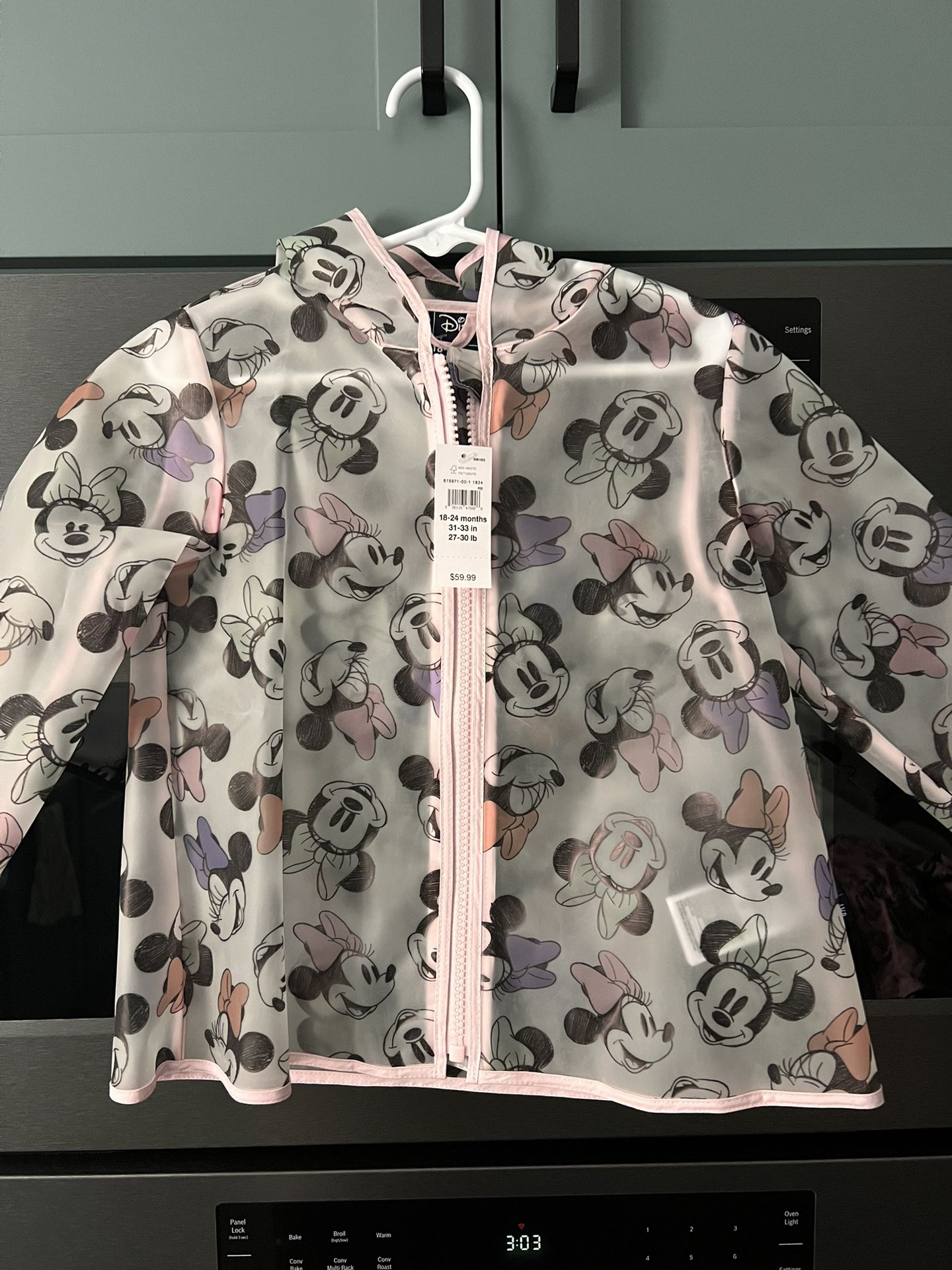 Minnie Mouse Gap raincoat 