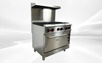 NSF 36 ins 6 Burner Convection Oven range New RGR-36C1